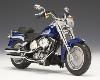 2009 H-D® FLSTF Fat Boy® Flame Blue Pearl 