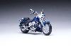 2010 H-D® FLSTF Fat Boy® Black Ice Pearl"