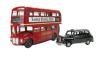 AEC Routemaster London Bus und London Taxi