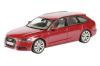 Audi A6  Avant , red
