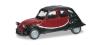 Citroen 2 CV Charleston, schwarz/weinrot