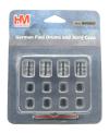 German Fuel Drums and Jerry Cans (grey)