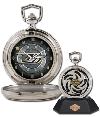 H-D® Custom Chrome Pocket Watch - Vortex