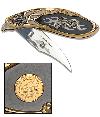 H-D Wheels of Fire Pocket Knife - Fat Boy
