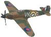 HAWKER HURRICANE MK1 NO238 SQDN RAF