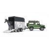 Land Rover+přepravník na koně