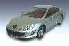 Peugot 407 Coupe - Silver 1/24